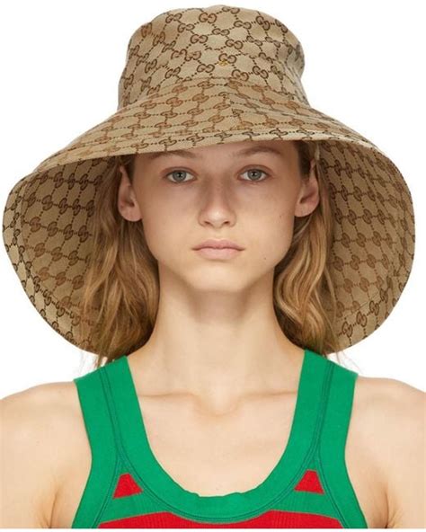 gucci wide brim hats for women